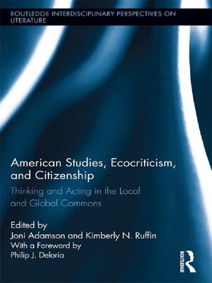 cover image of American Studies, Ecocriticism, and Citizenship